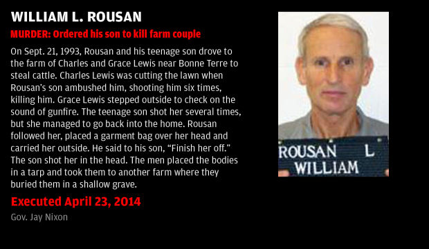 Executed April 23, 2014: William L. Rousan